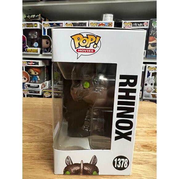 EXCLUSIVE Rhinox Transformers Rise of the Beasts Funko Pop #1378 Autobot Maximal - Picture 4 of 6